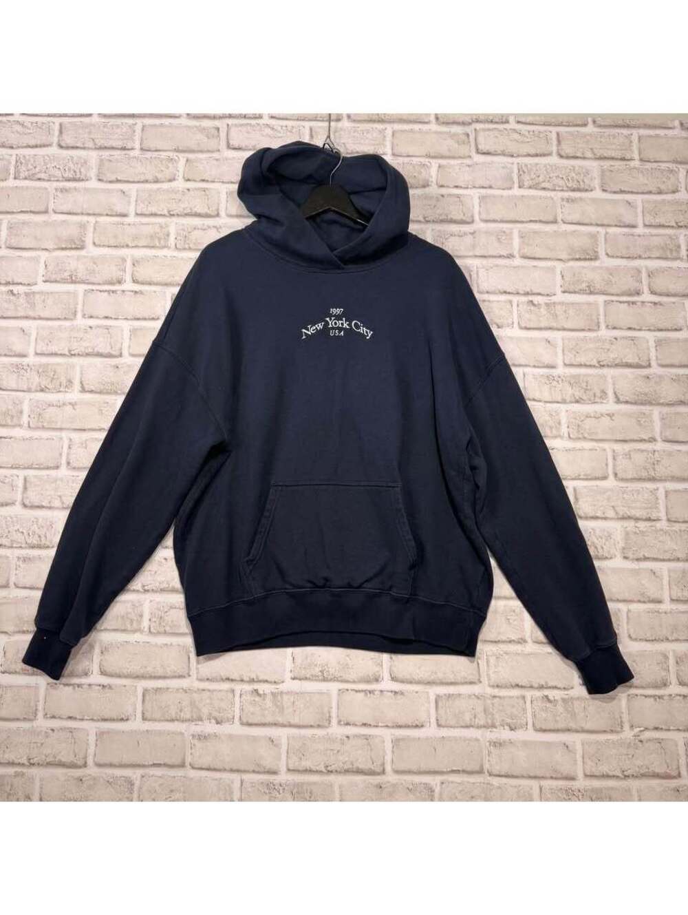 Hollister New York City 97 Hooded Sweatshirt Adult M